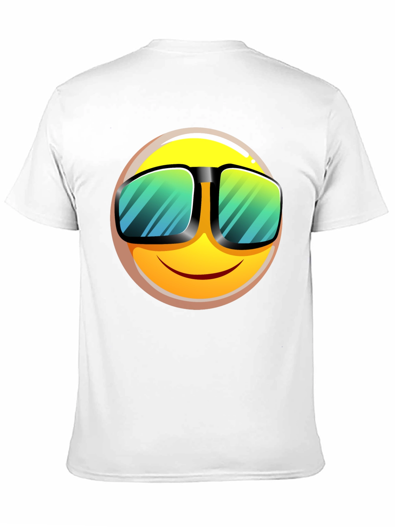 Cool Emoji Graphic T-Shirt - Black