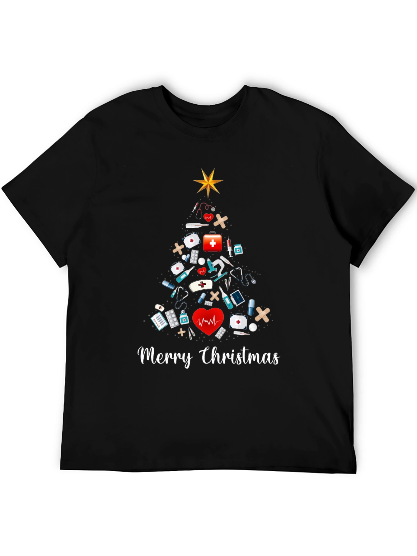 Merry Christmas Nurse T-Shirt
