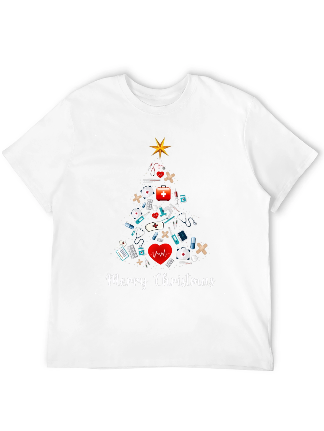 Merry Christmas Nurse T-Shirt