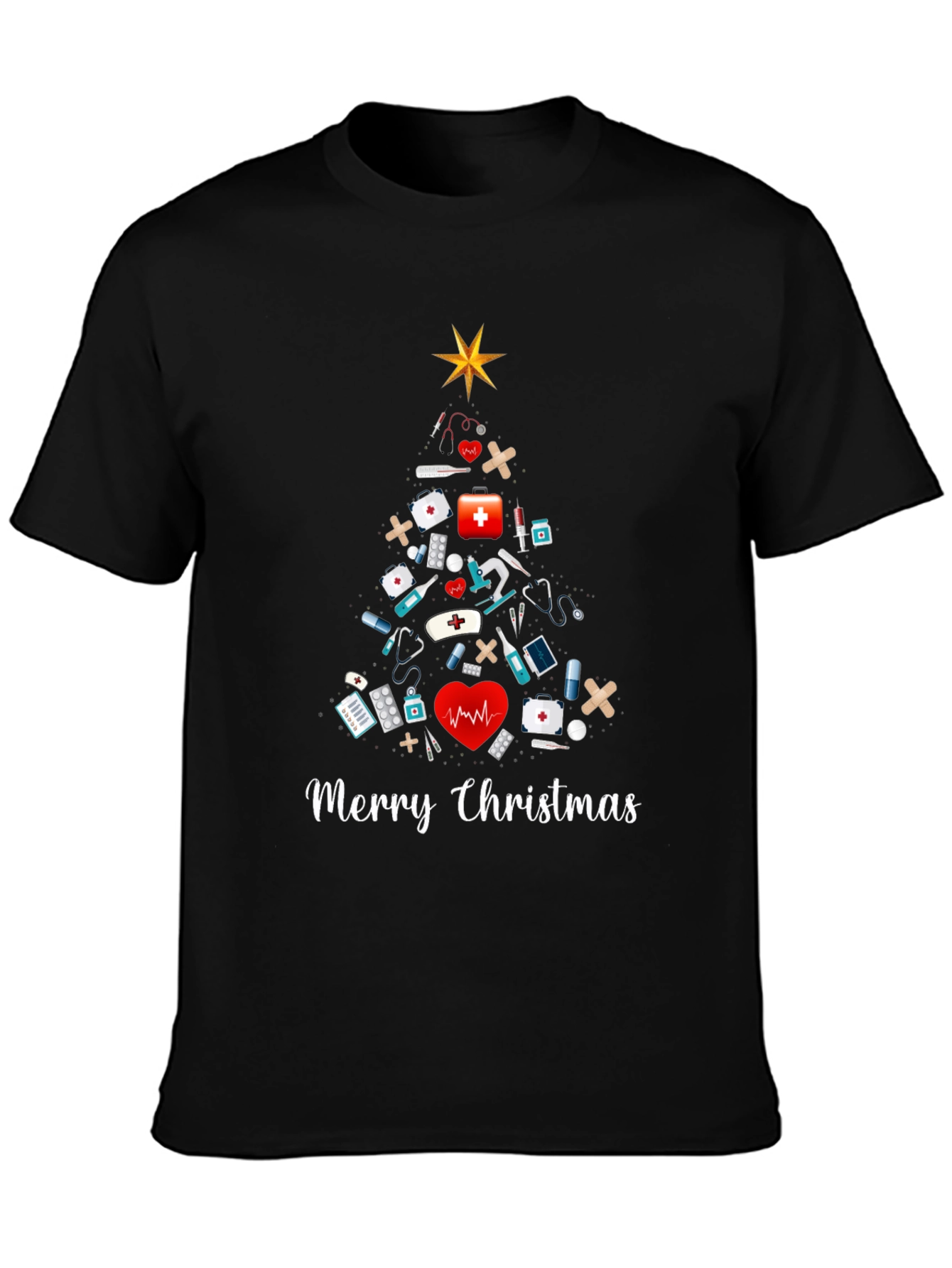 Merry Christmas Nurse T-Shirt