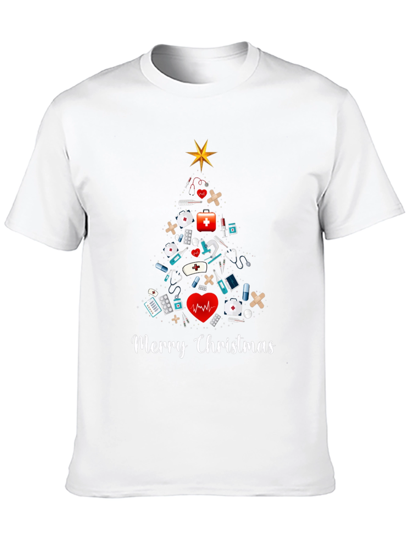 Merry Christmas Nurse T-Shirt