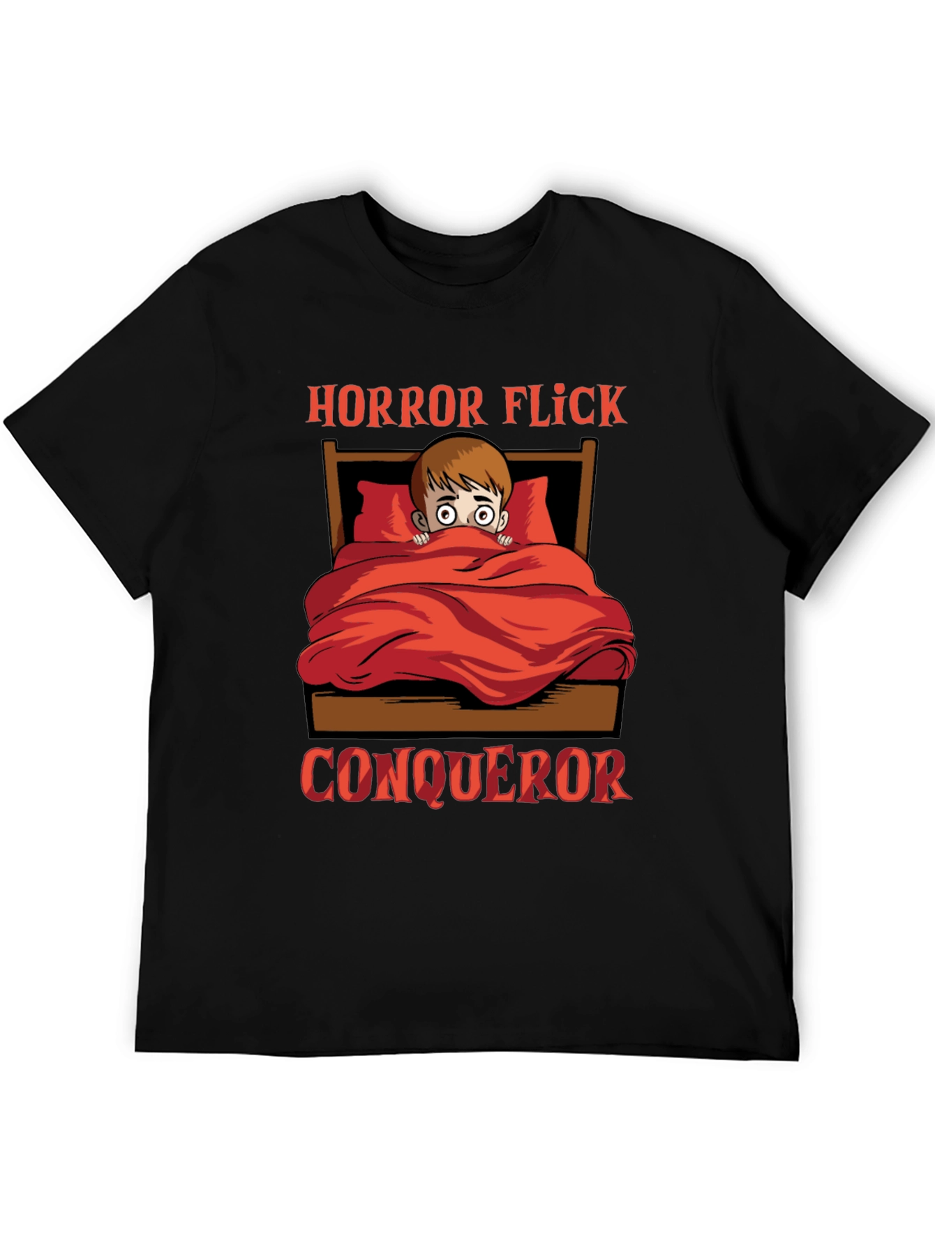 Horror Flick Conqueror Graphic Tee