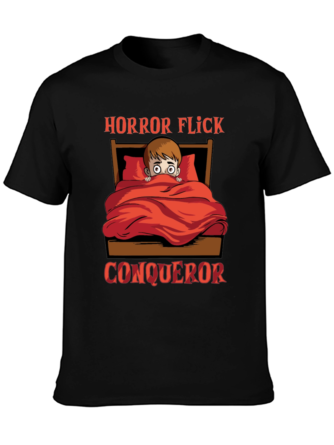 Horror Flick Conqueror Graphic Tee