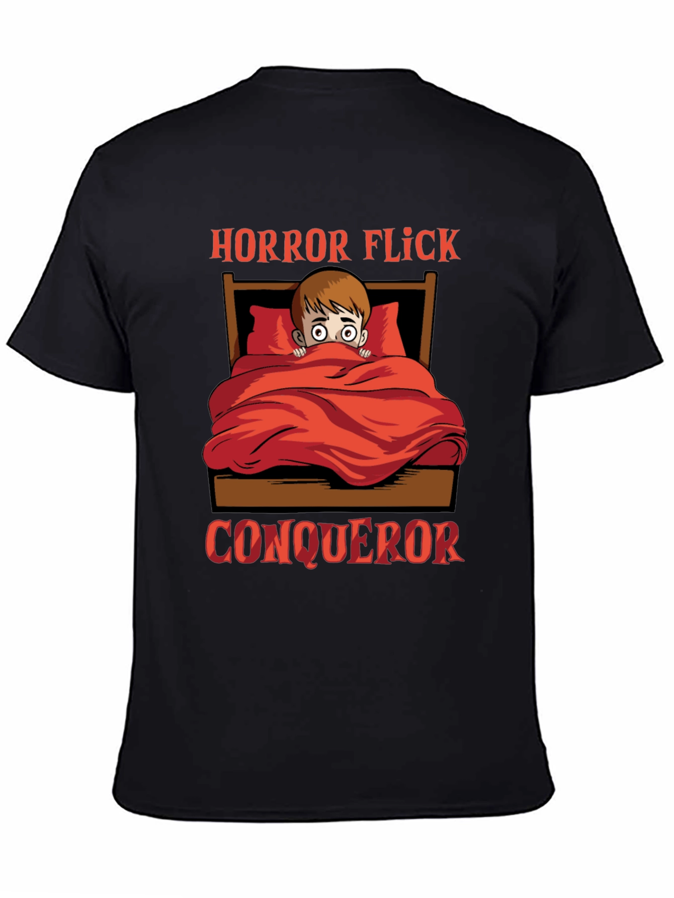 Horror Flick Conqueror Graphic Tee