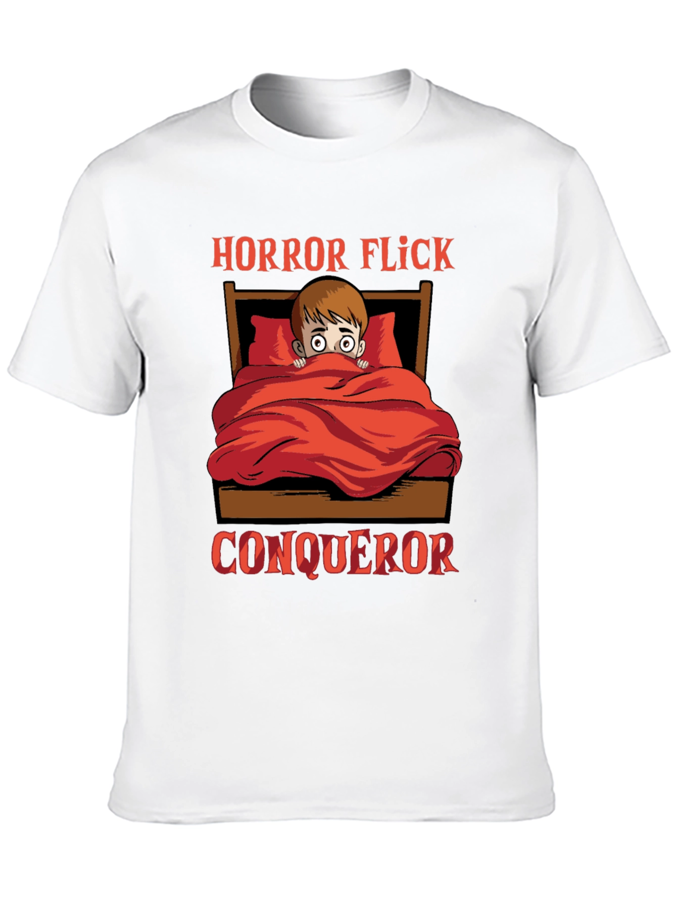 Horror Flick Conqueror Graphic Tee