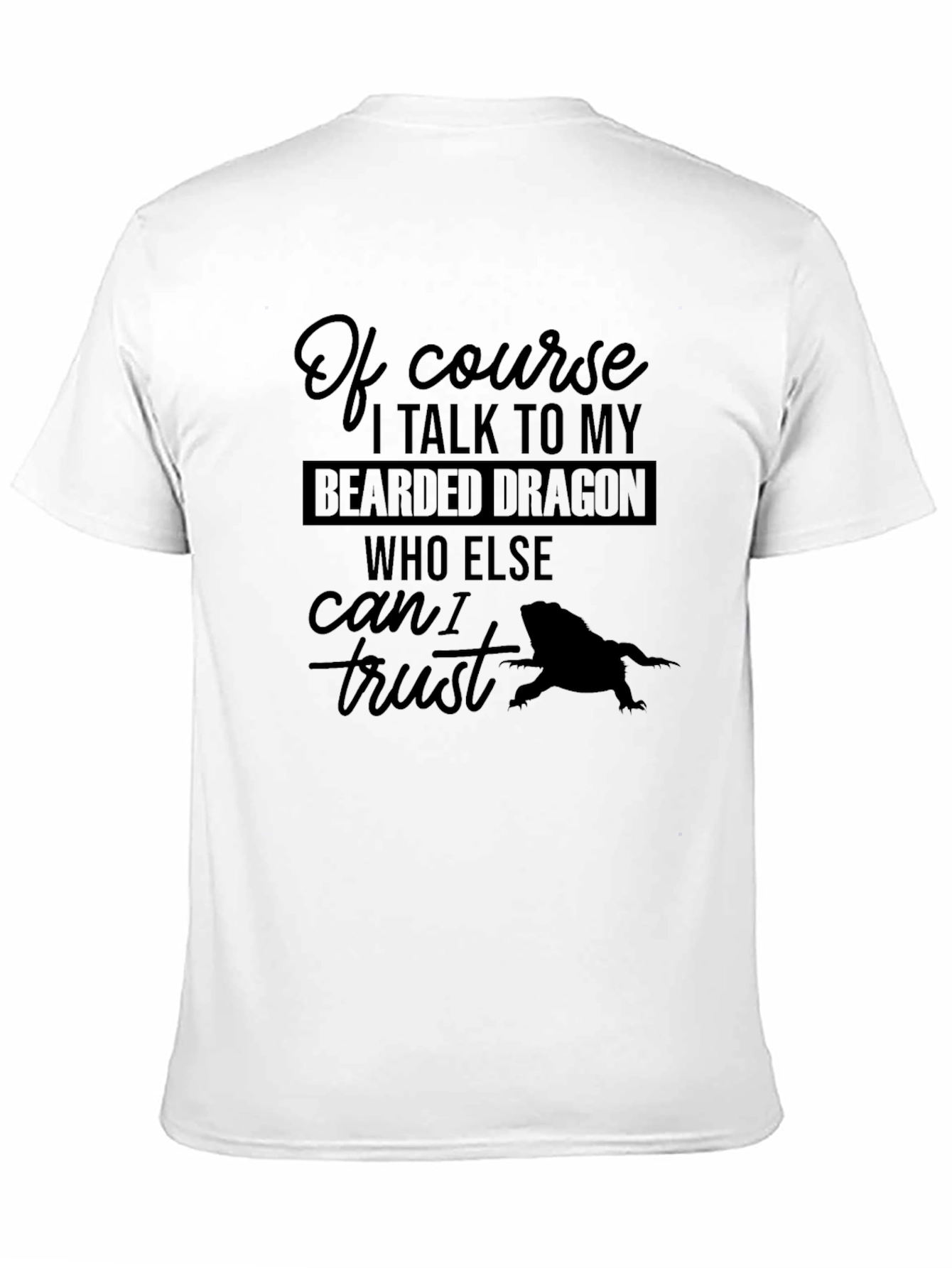 Bearded Dragon T-Shirt: I Talk to My Bearded Dragon