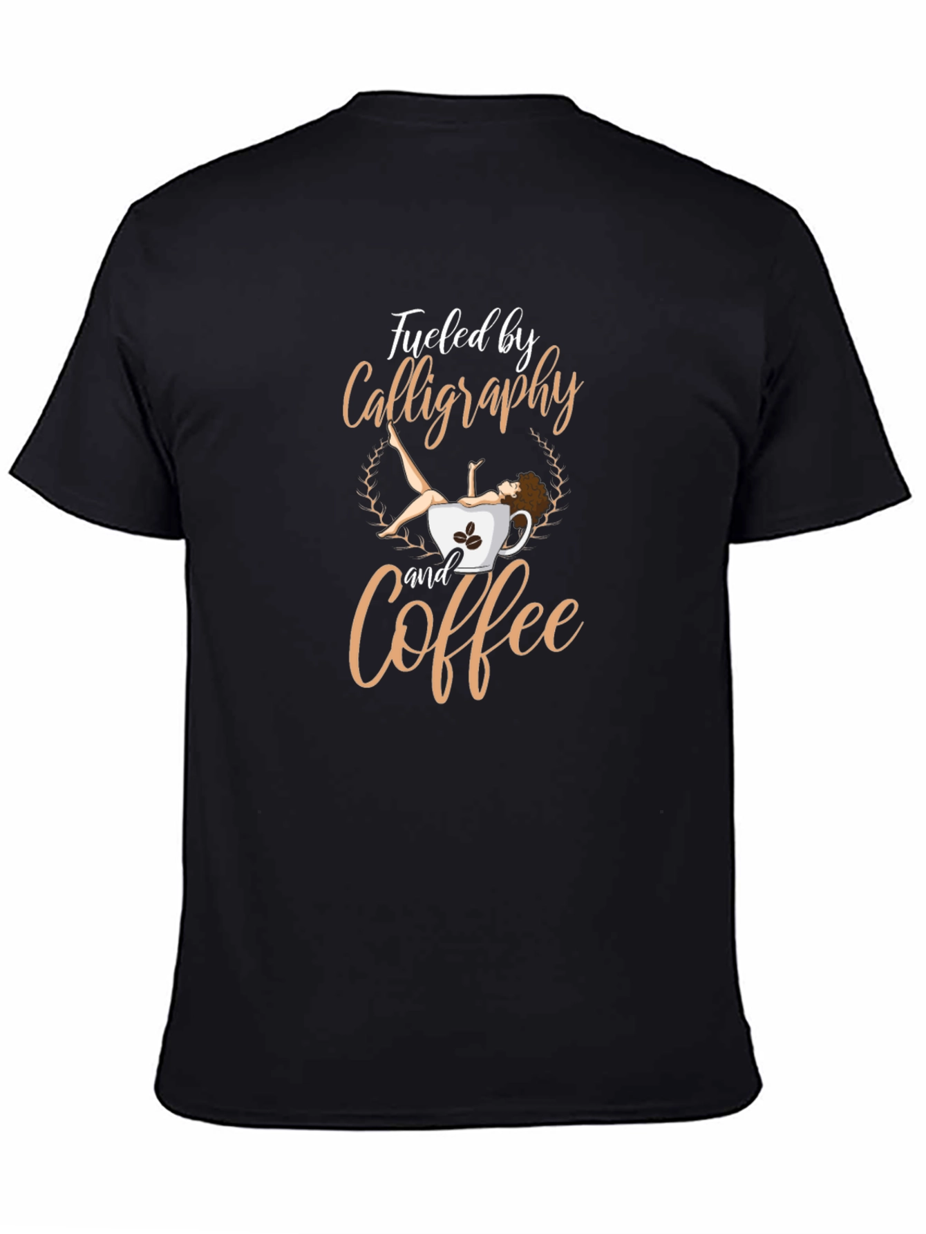 Calligraphy & Coffee Graphic Tee