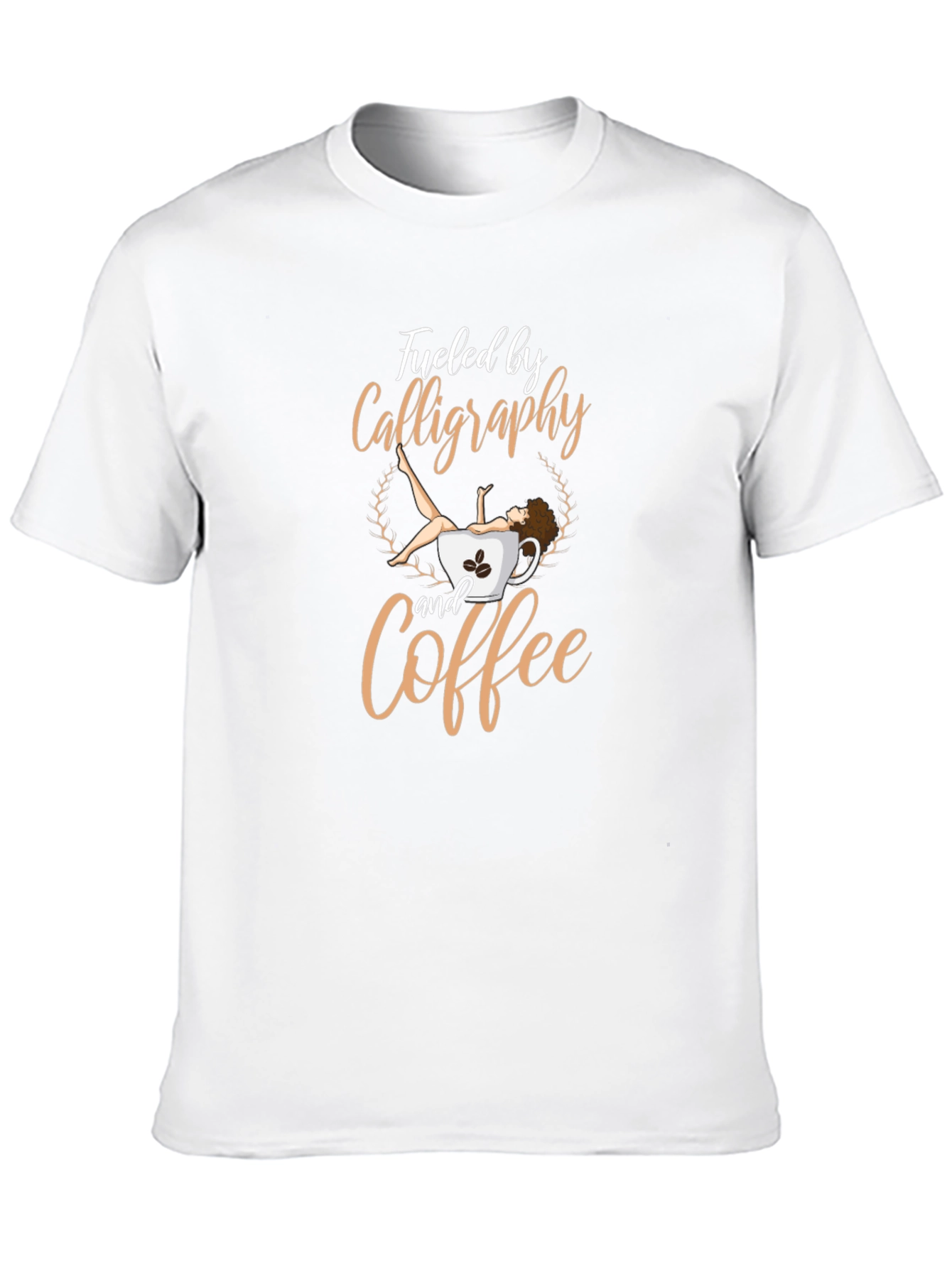 Calligraphy & Coffee Graphic Tee