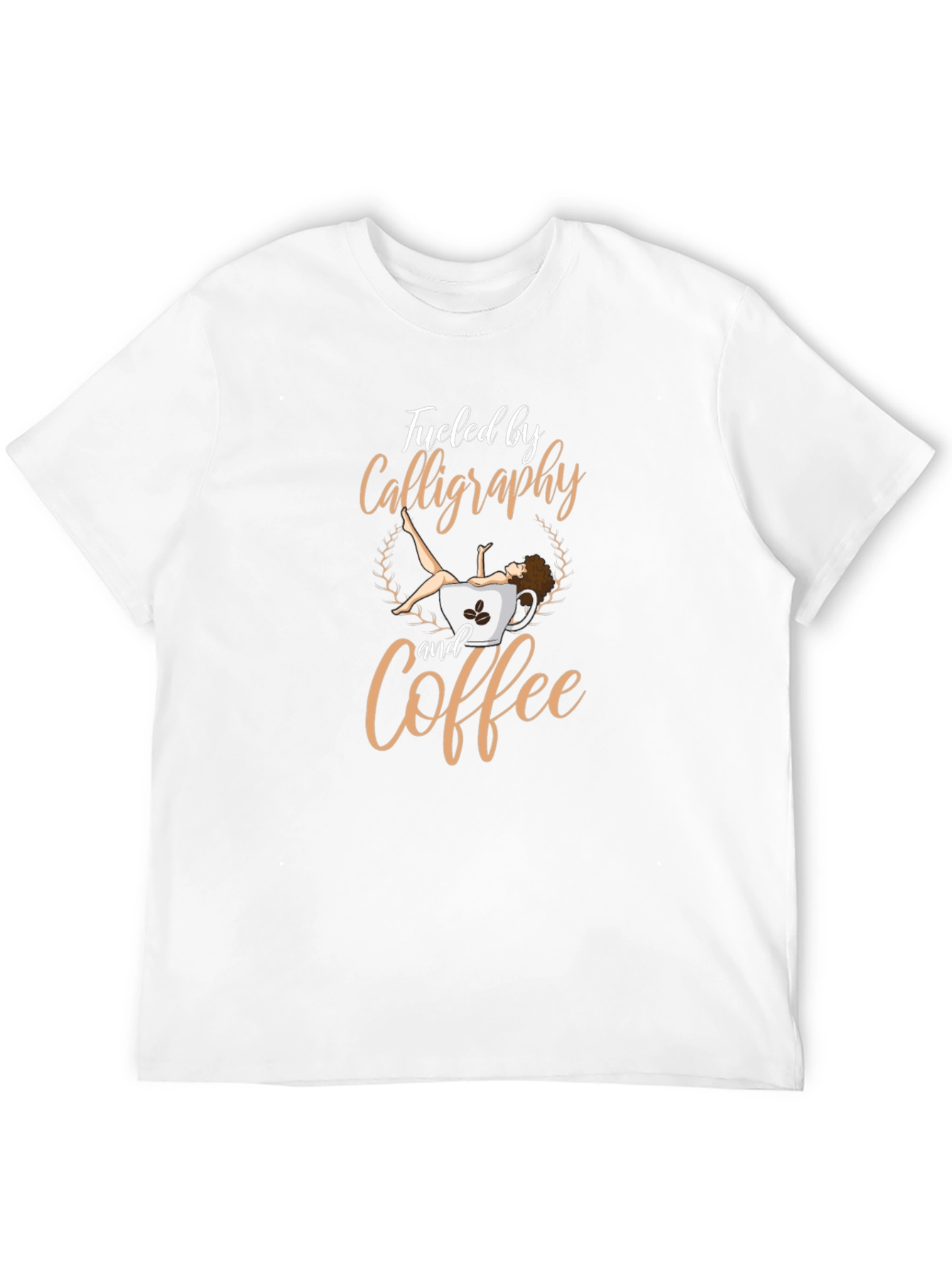 Calligraphy & Coffee Graphic Tee
