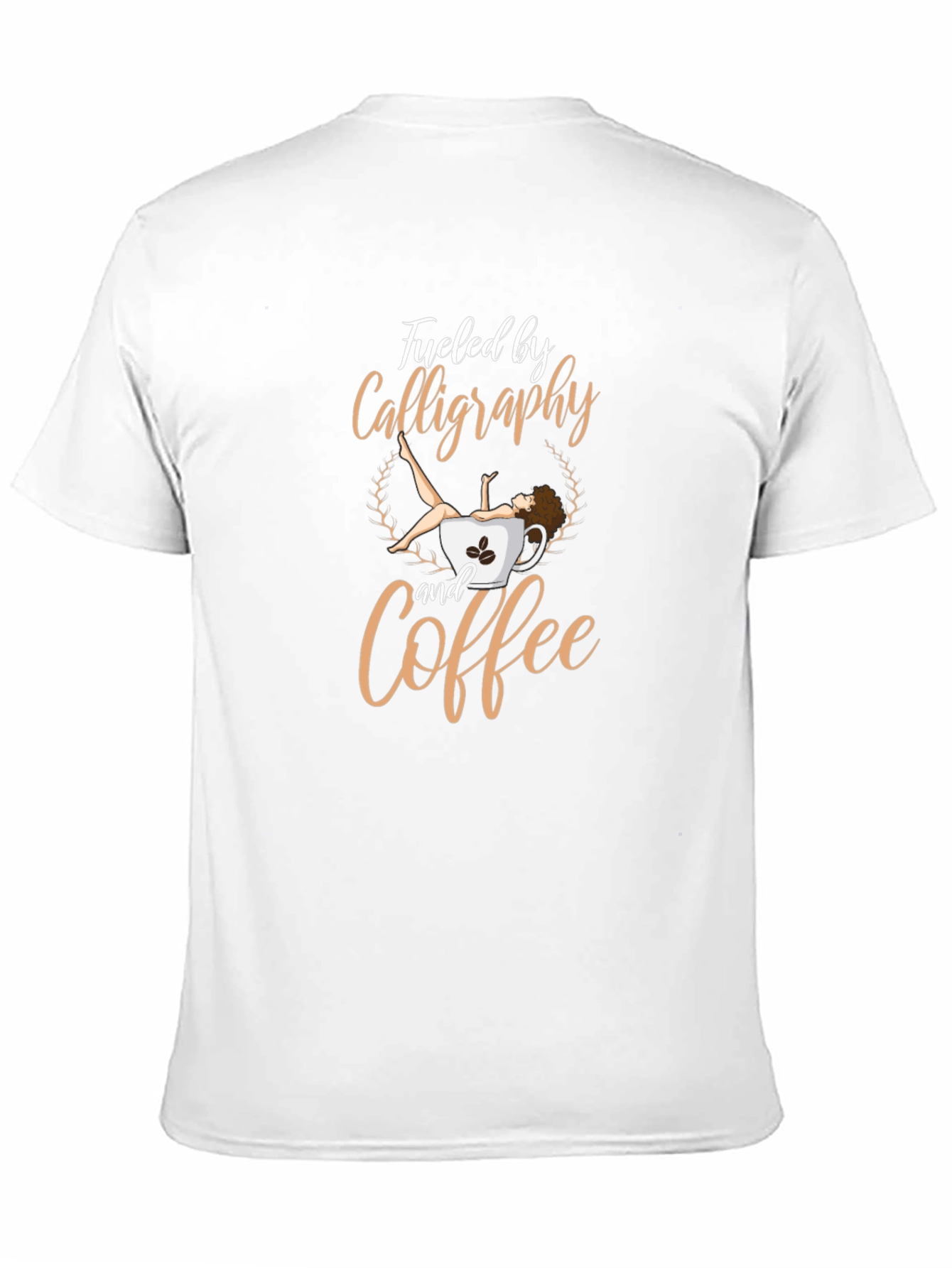 Calligraphy & Coffee Graphic Tee