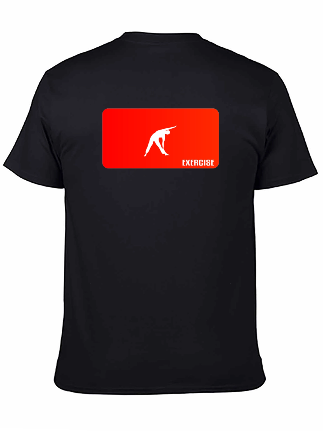 Exercise Graphic Tee - Black