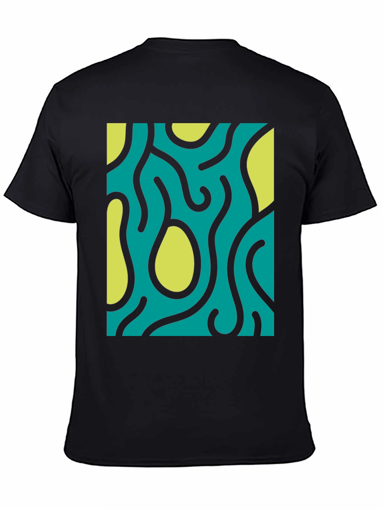 Abstract Pattern Graphic T-Shirt - Stylish Casual Wear