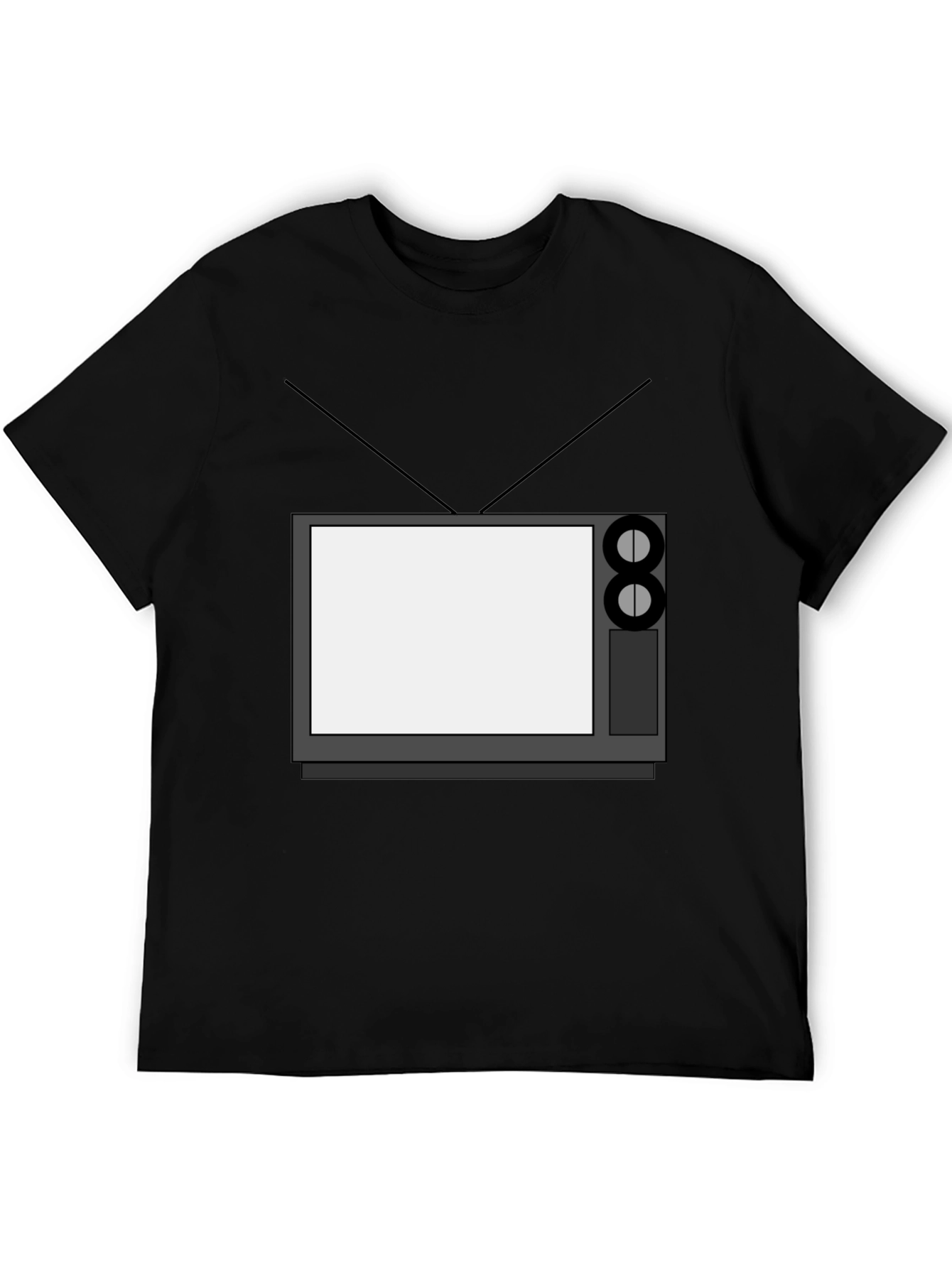 Retro TV Graphic Tee - Classic Television Style