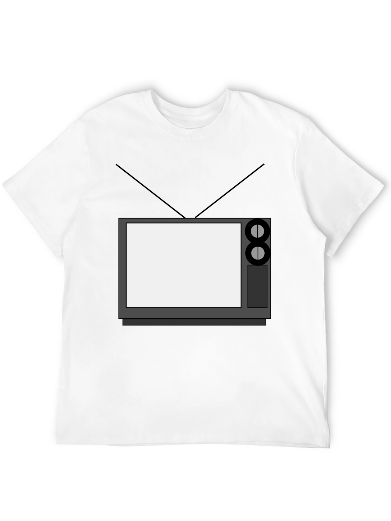 Retro TV Graphic Tee - Classic Television Style