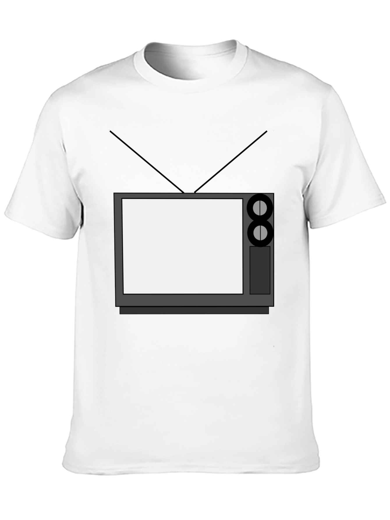 Retro TV Graphic Tee - Classic Television Style