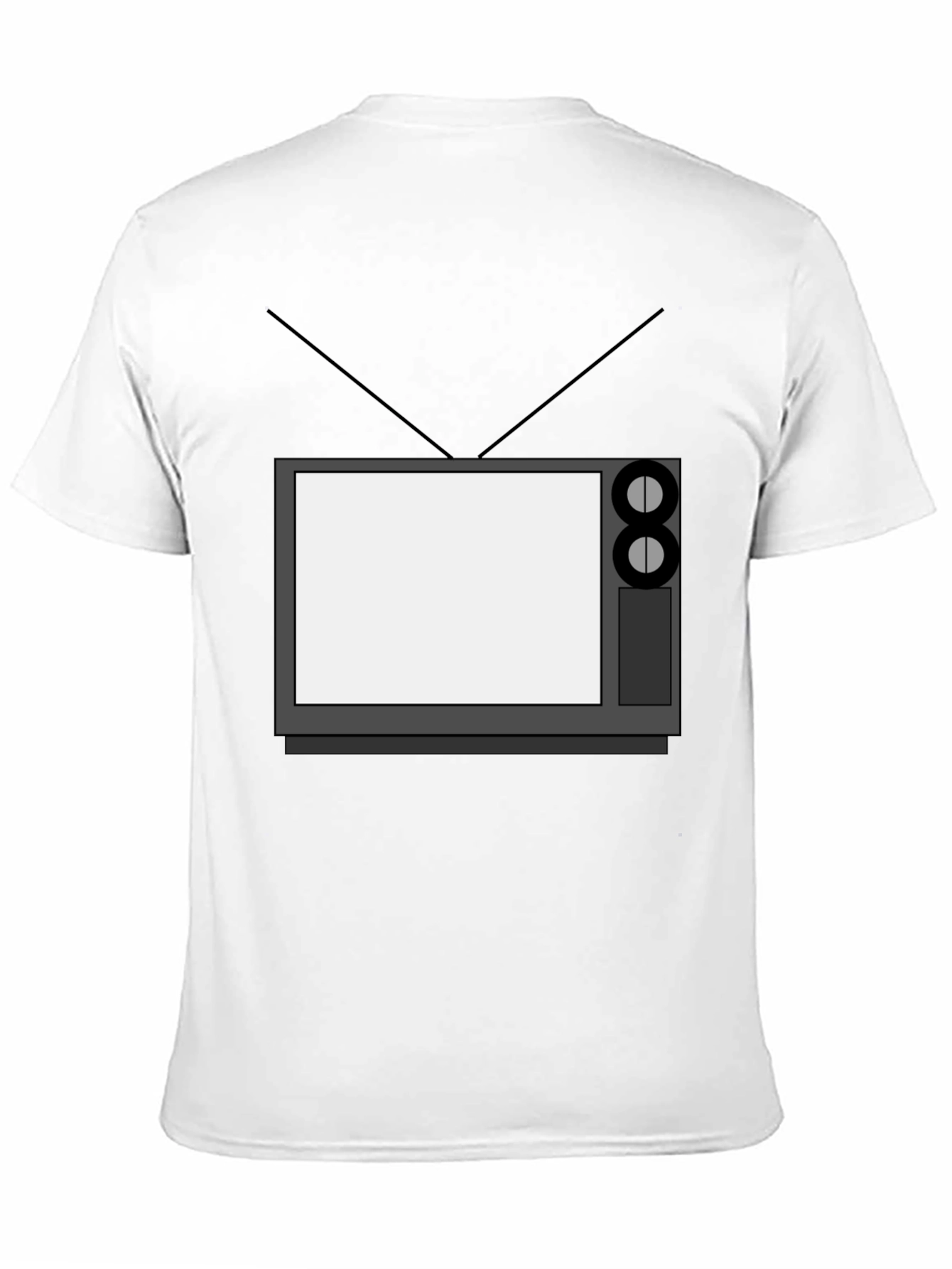 Retro TV Graphic Tee - Classic Television Style