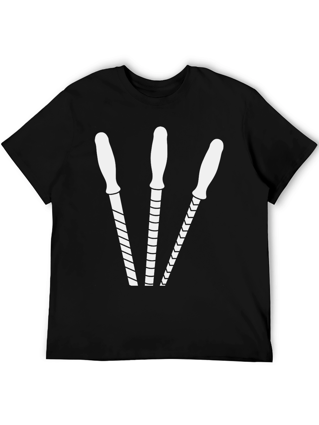 Graphic T-Shirt with File Tool Design