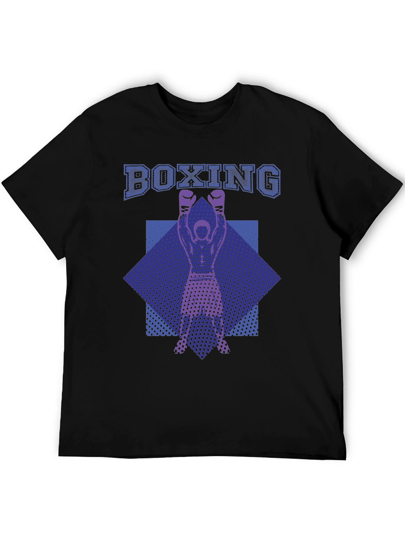 Boxing Graphic Print T-Shirt