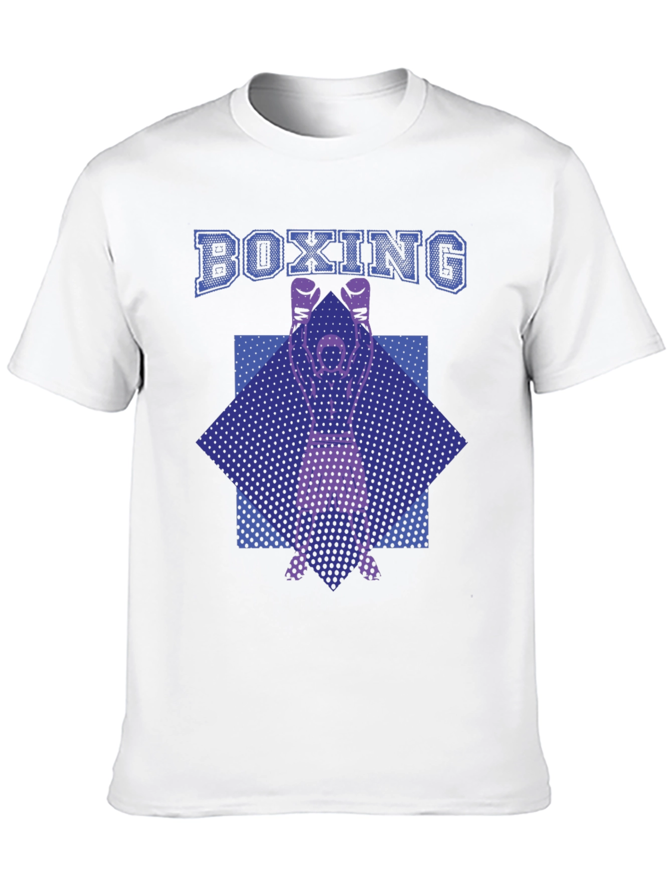 Boxing Graphic Print T-Shirt
