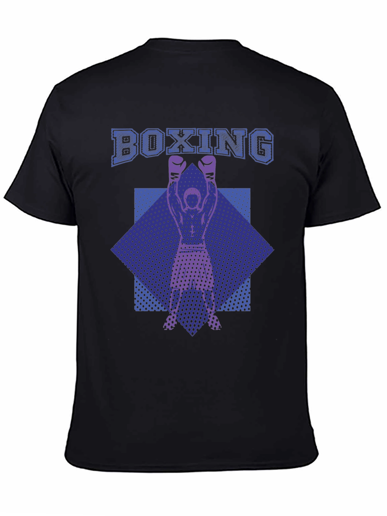 Boxing Graphic Print T-Shirt