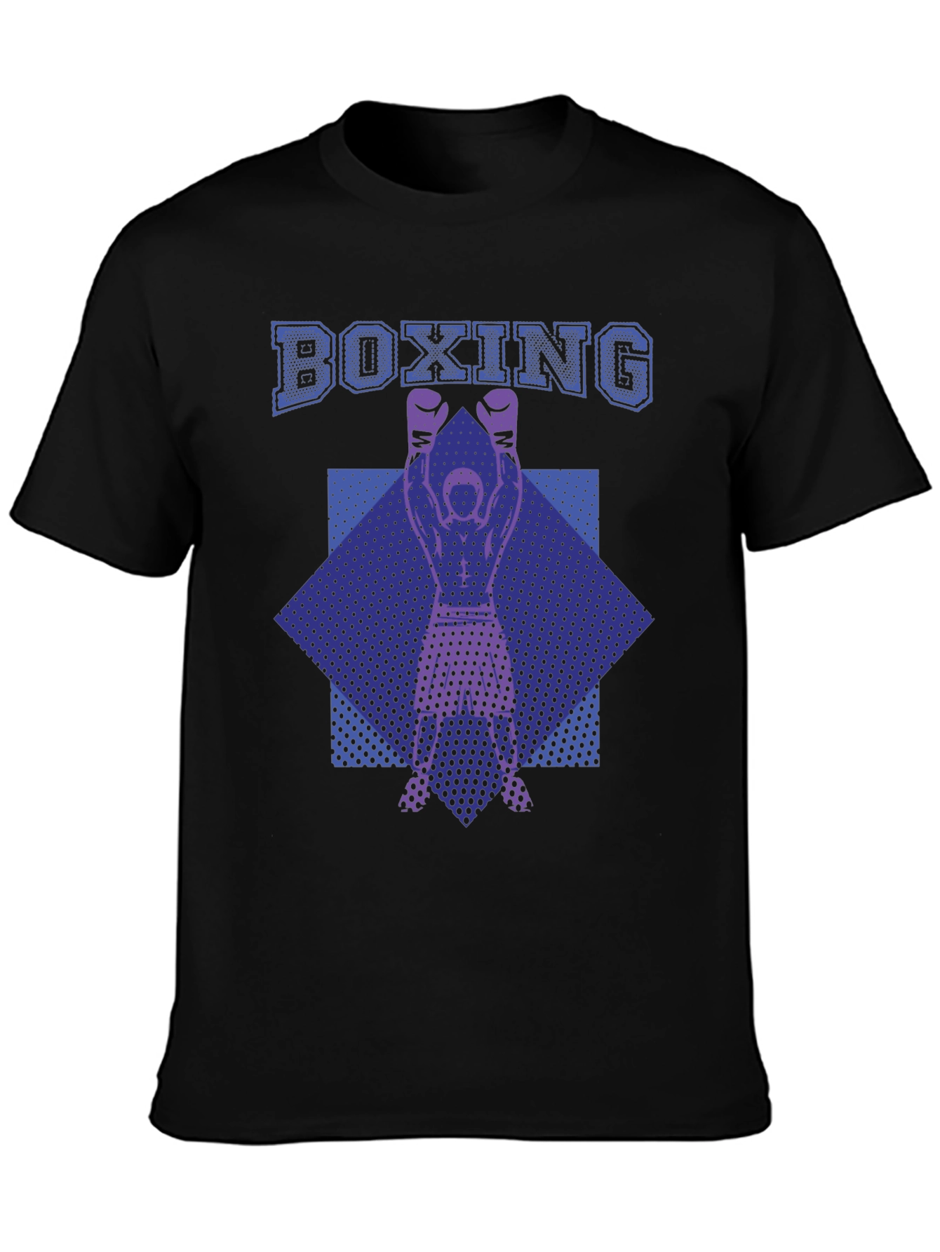 Boxing Graphic Print T-Shirt
