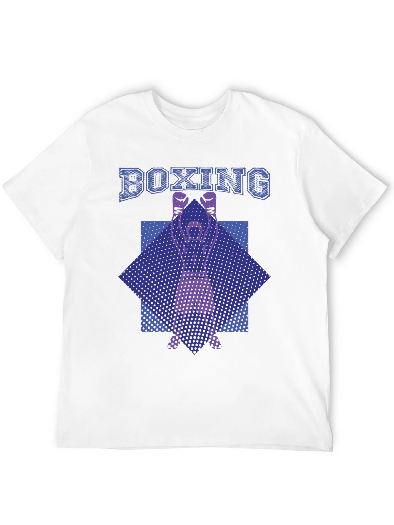 Boxing Graphic Print T-Shirt