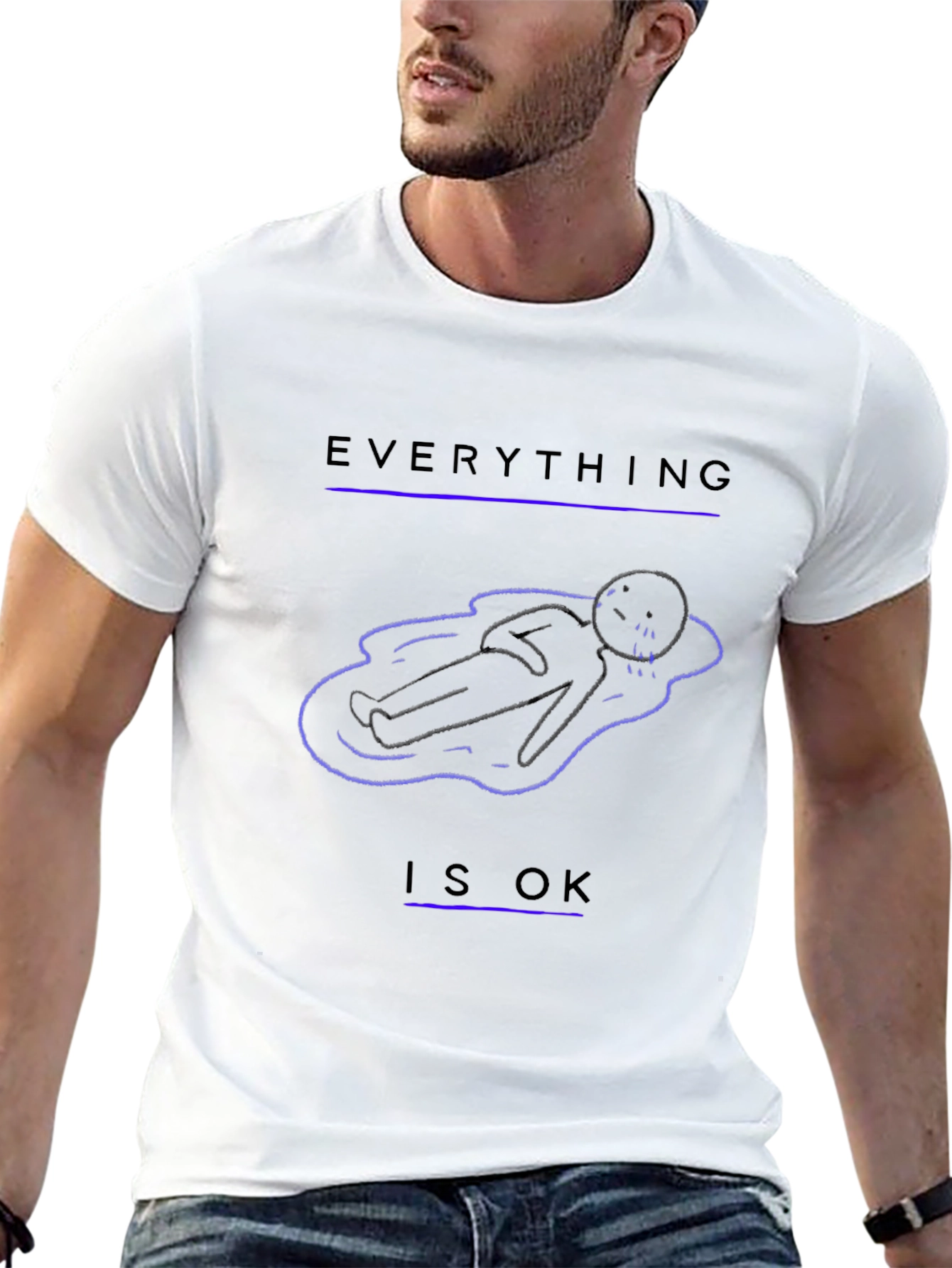 Everything is OK Graphic Tee