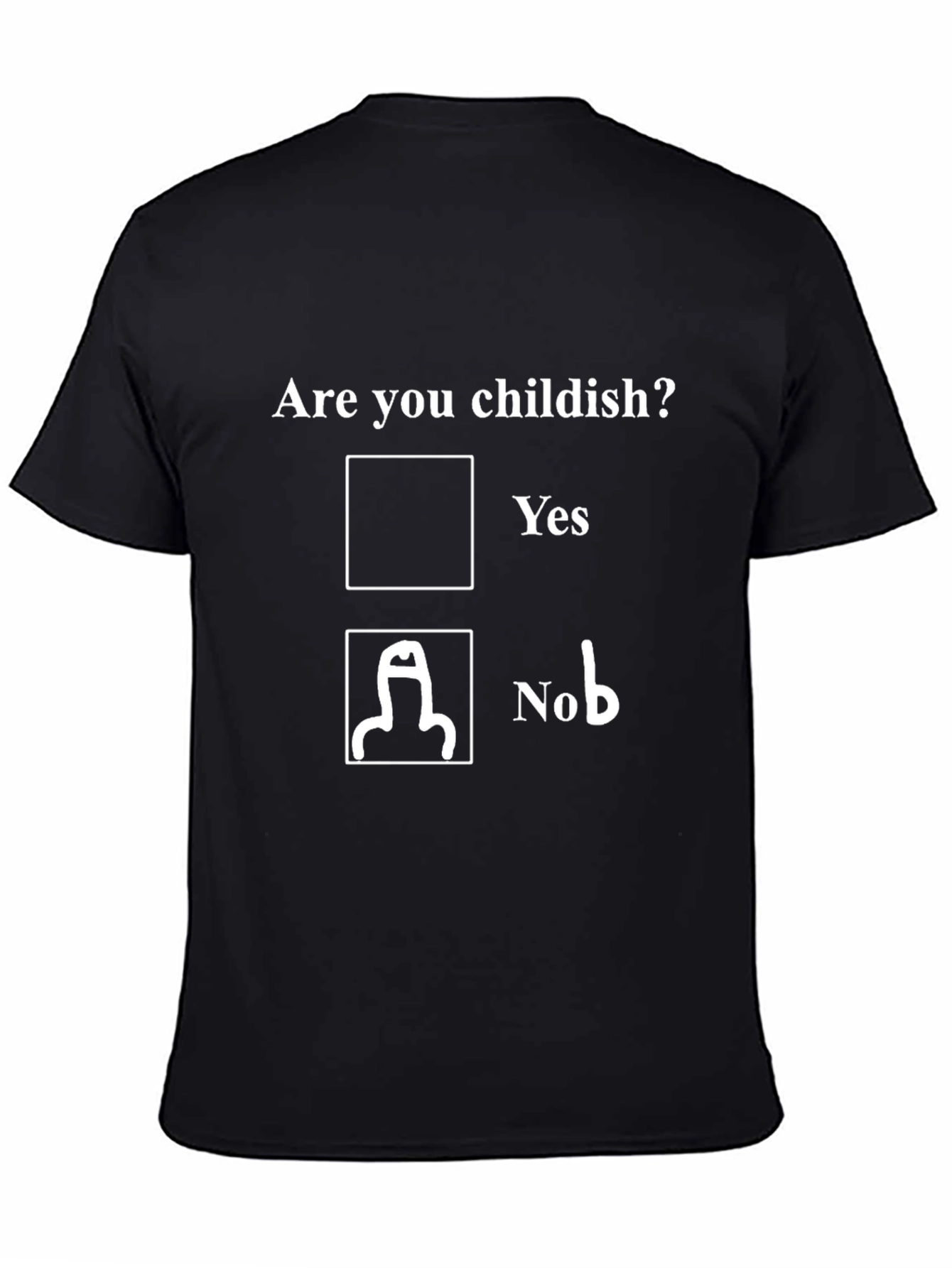 Childish Humor T-Shirt:  Adult Joke Tee