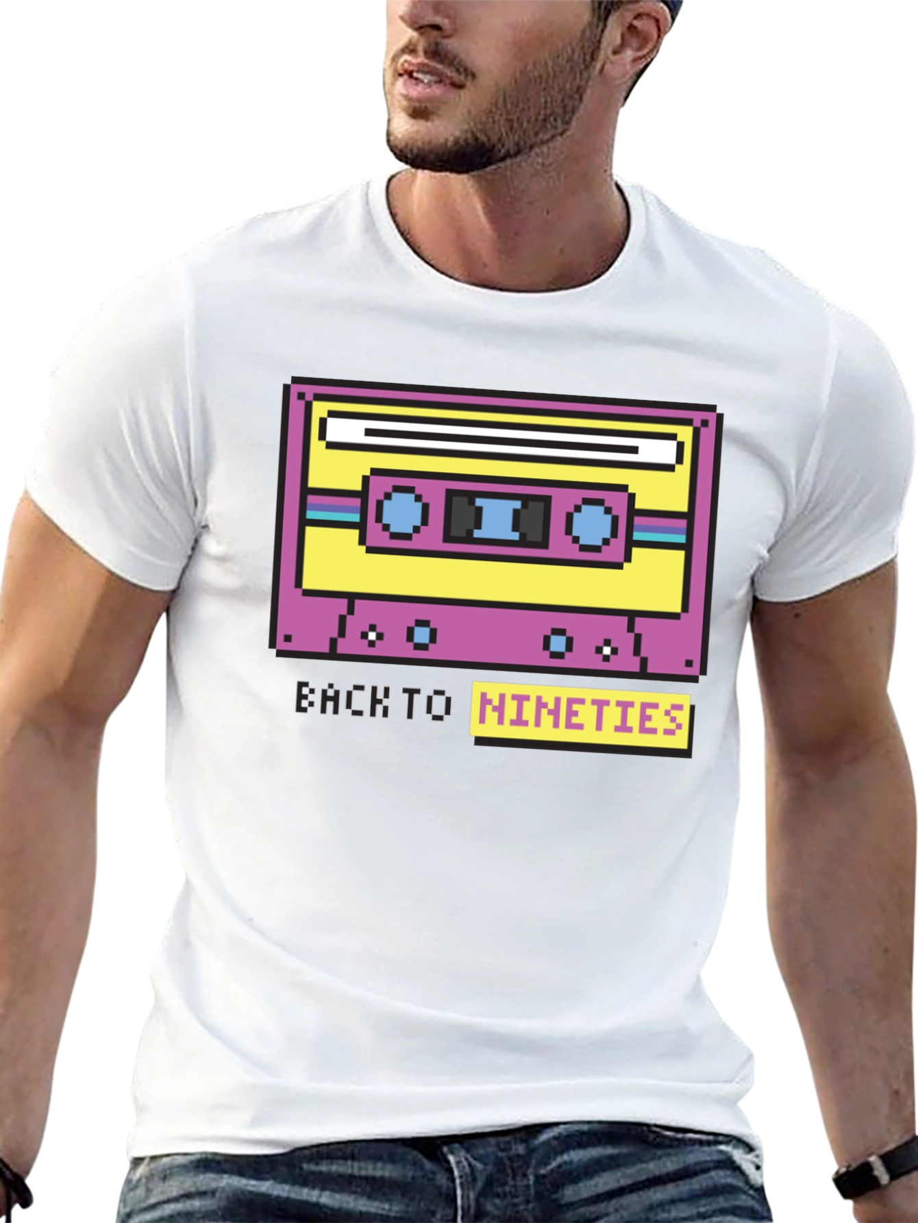 Back to the 90s Cassette Tape T-Shirt