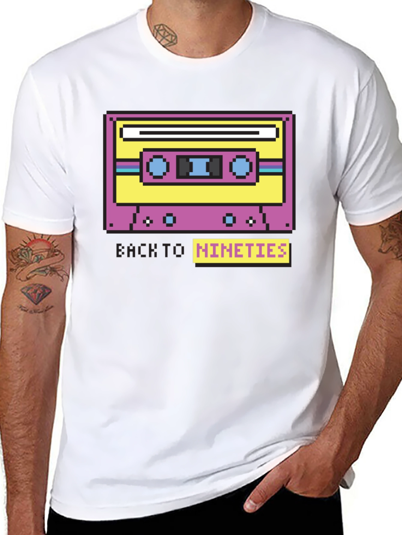 Back to the 90s Cassette Tape T-Shirt