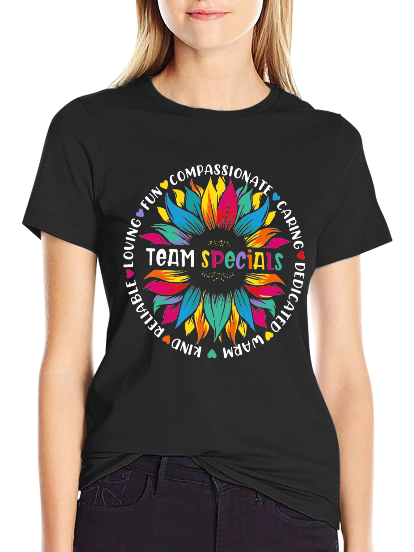 Team Specials Sunflower Graphic T-Shirt