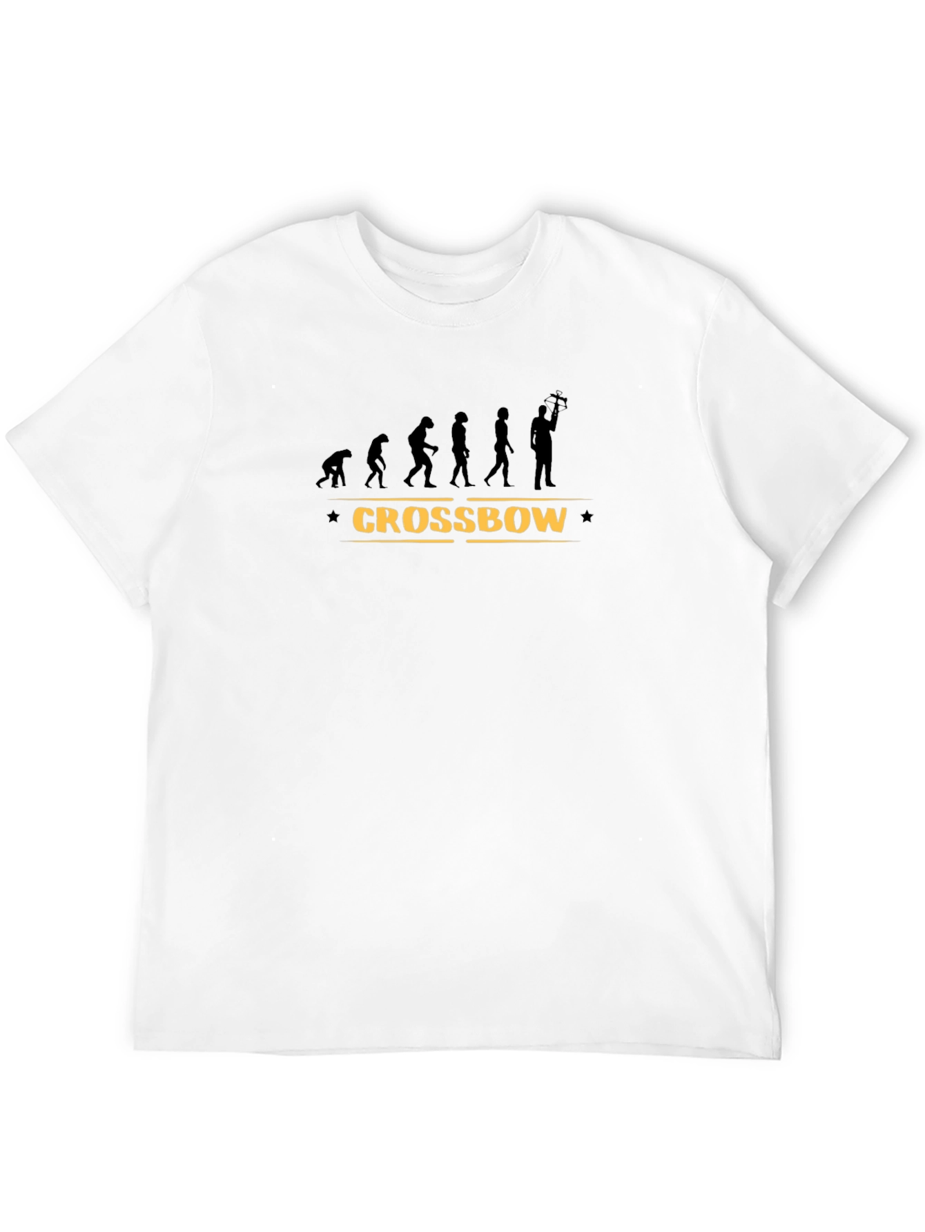 Crossbow Evolution Graphic T-Shirt - Black Cotton Tee