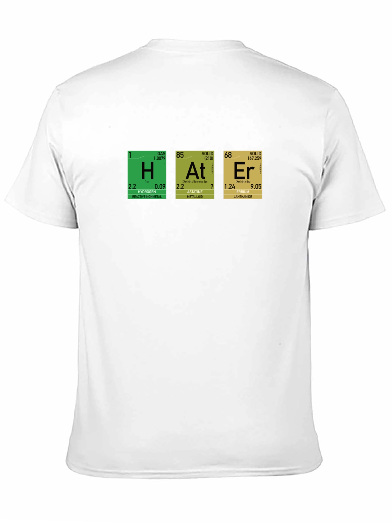 HAtEr Periodic Table Funny T-Shirt
