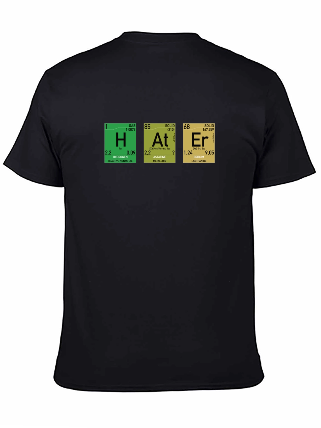 HAtEr Periodic Table Funny T-Shirt