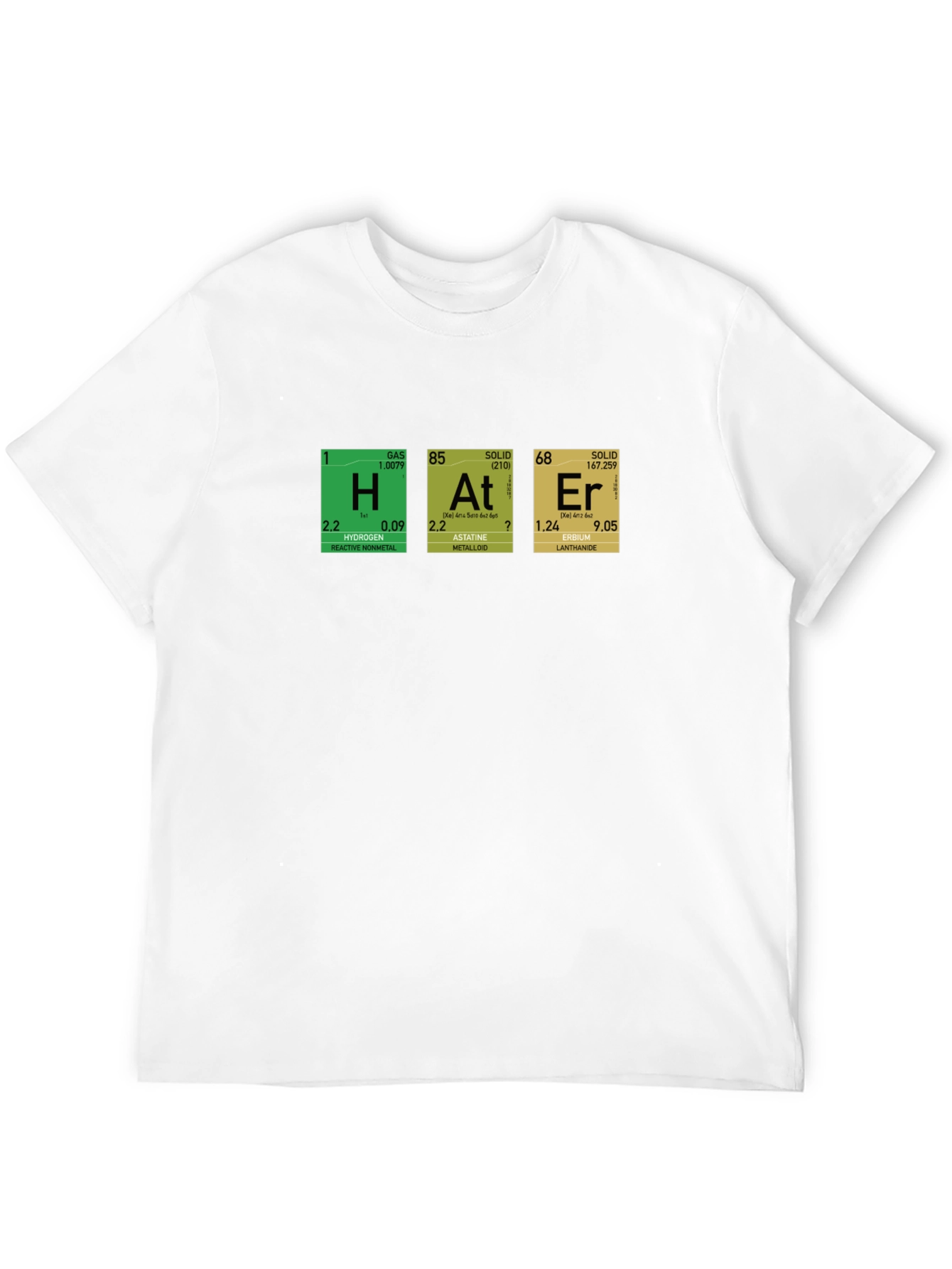 HAtEr Periodic Table Funny T-Shirt