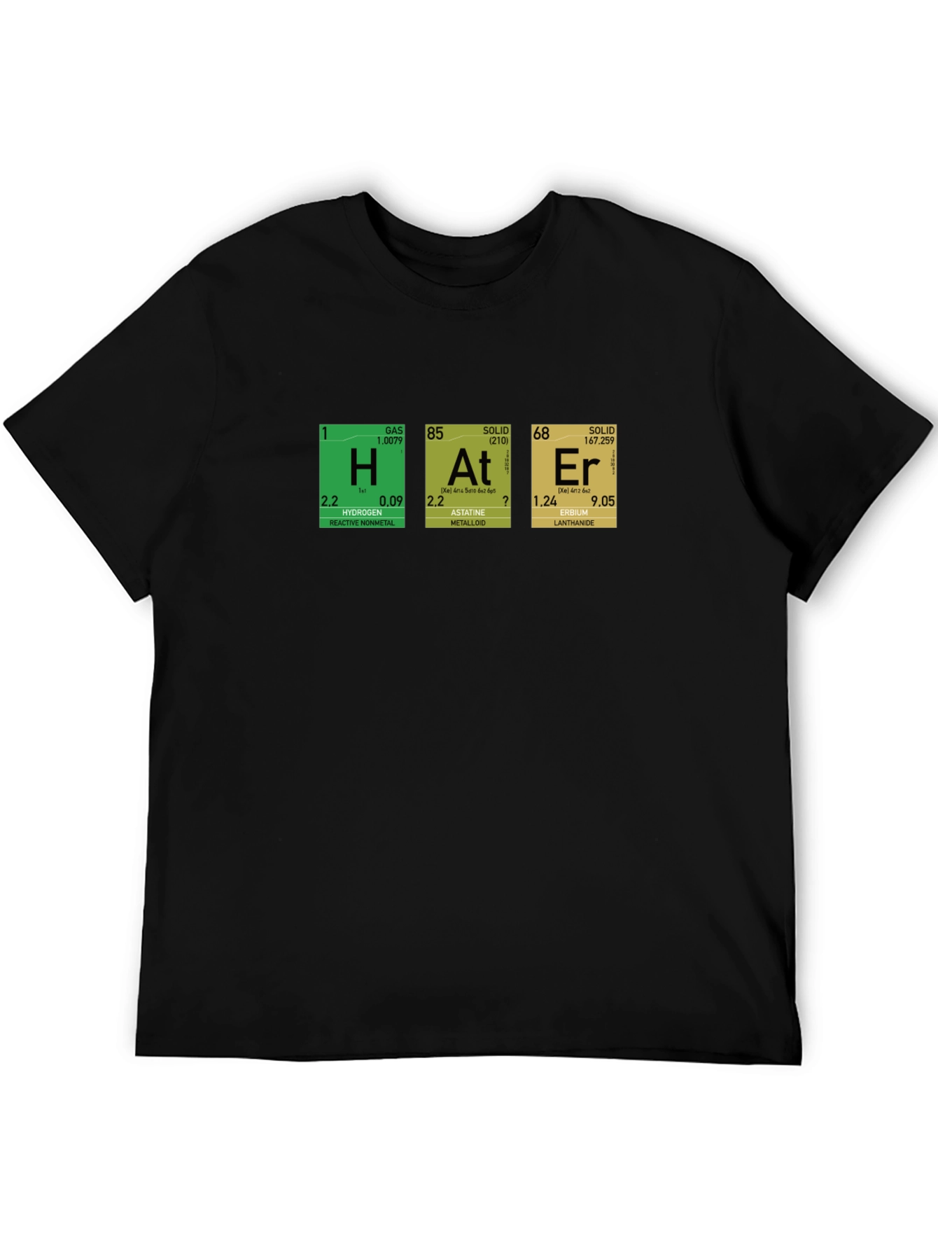 HAtEr Periodic Table Funny T-Shirt