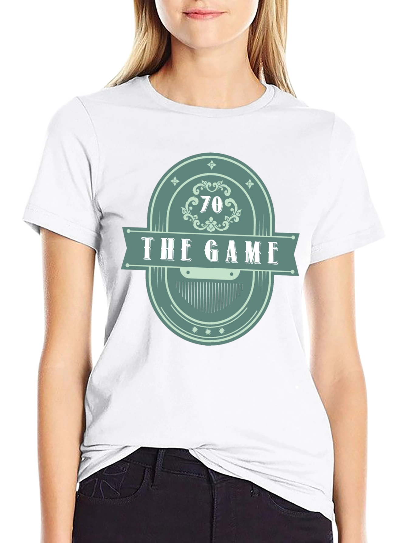 The Game 70 Tee - Stylish Graphic Print T-Shirt