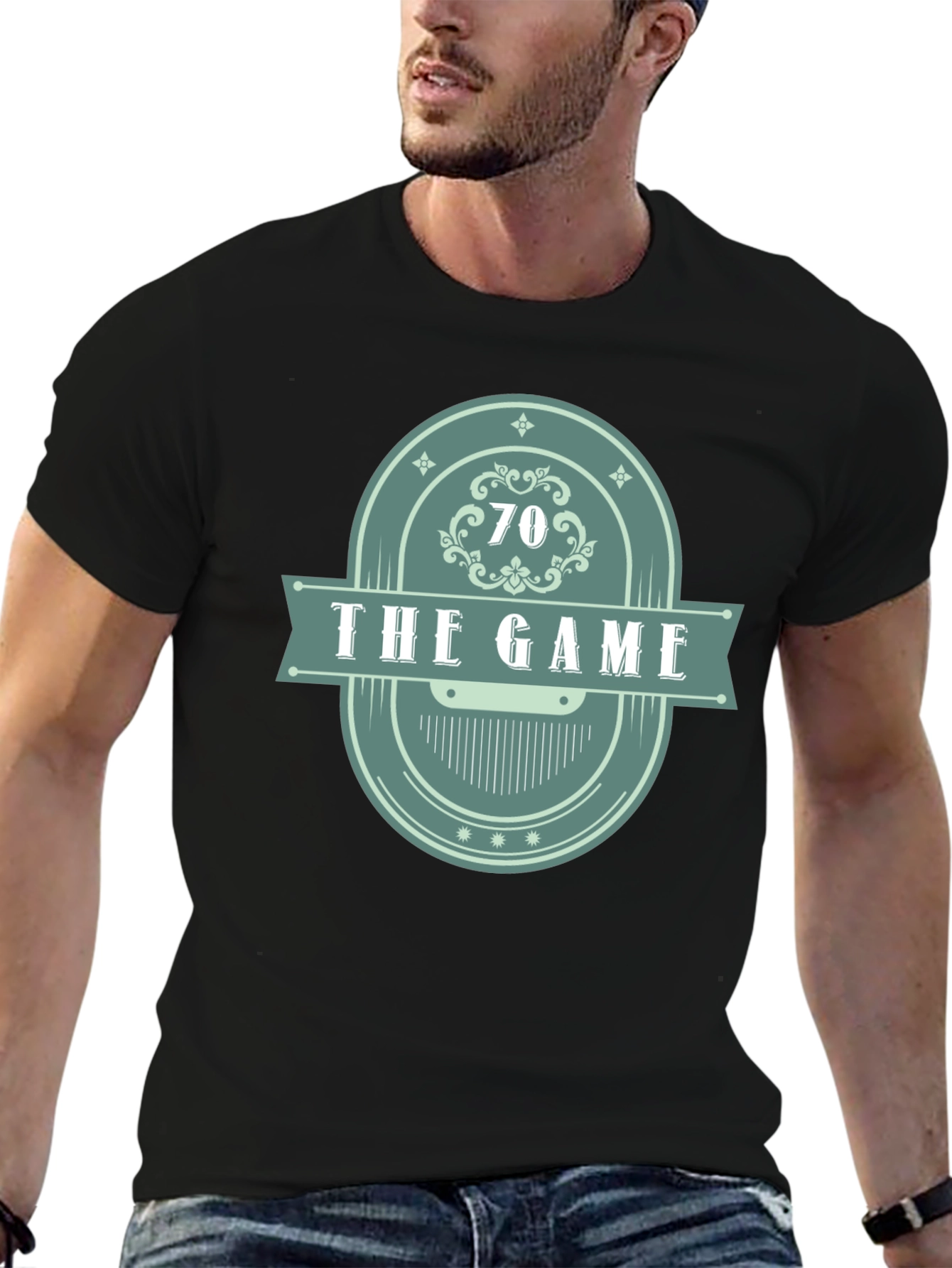 The Game 70 Tee - Stylish Graphic Print T-Shirt