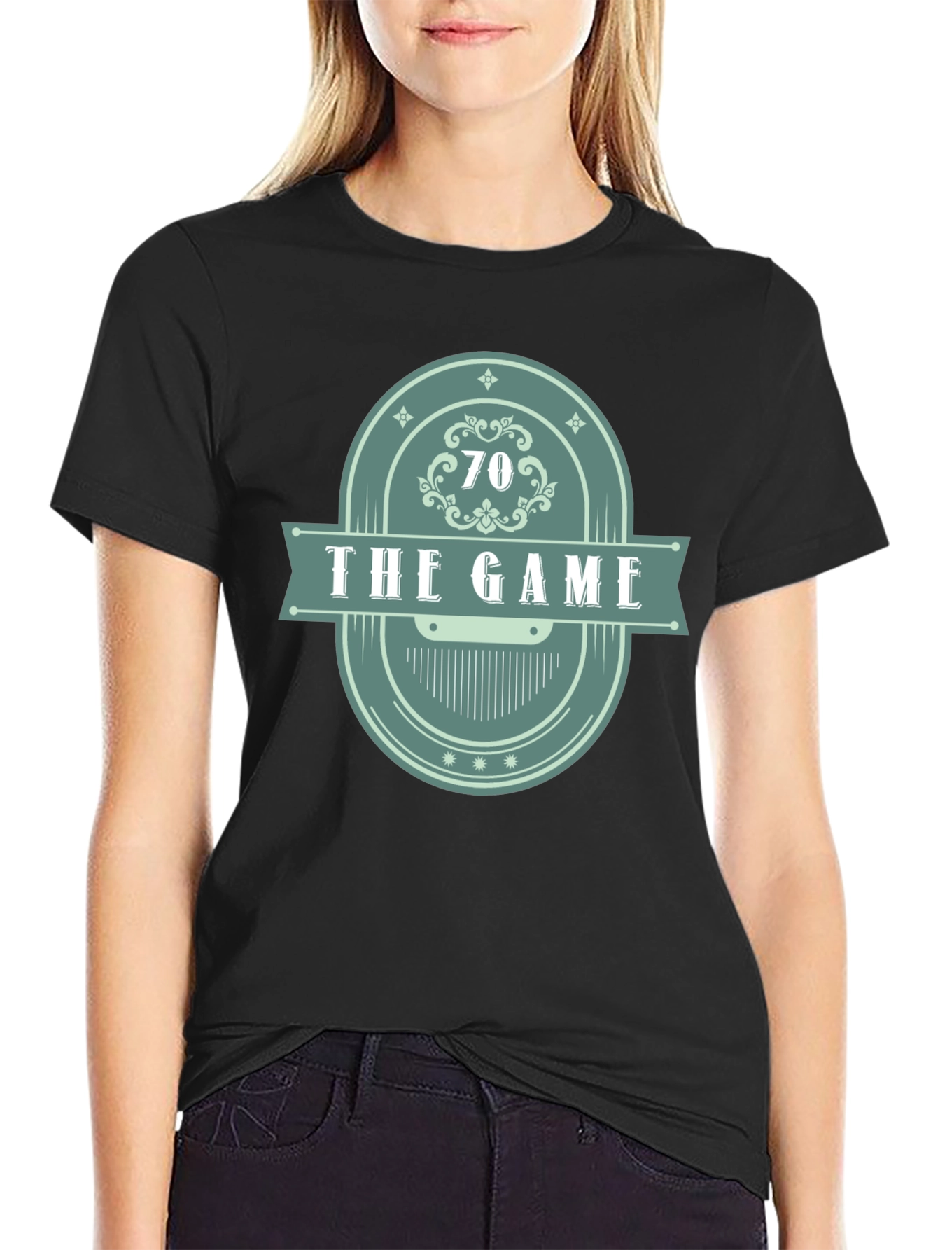 The Game 70 Tee - Stylish Graphic Print T-Shirt