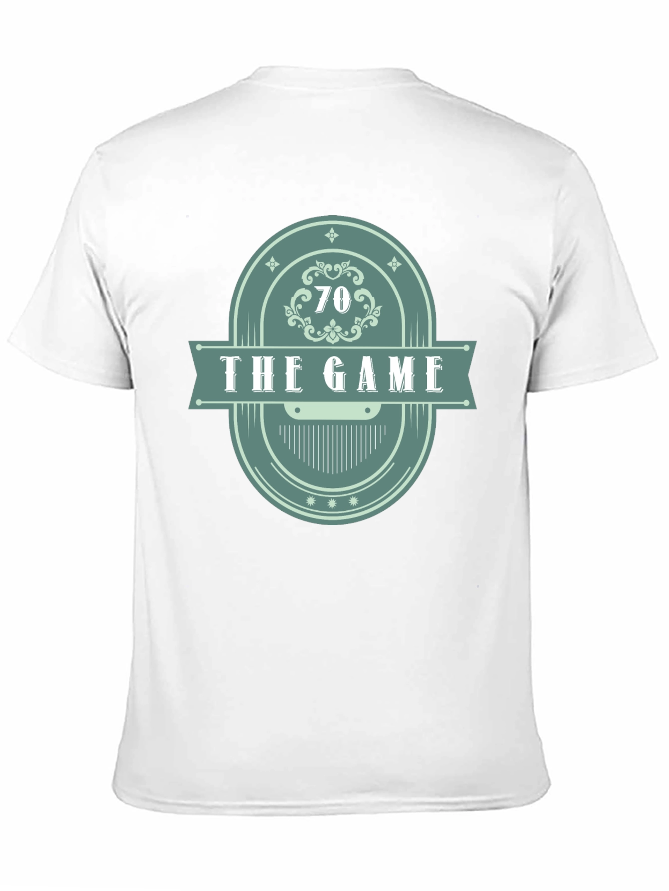 The Game 70 Tee - Stylish Graphic Print T-Shirt