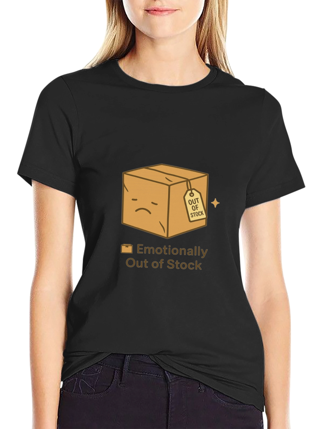 Emotionally Out of Stock Graphic Tee