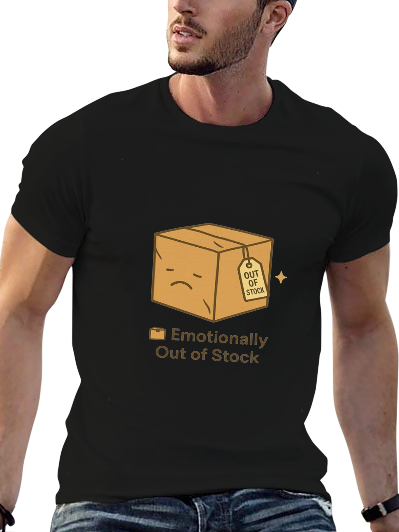 Emotionally Out of Stock Graphic Tee