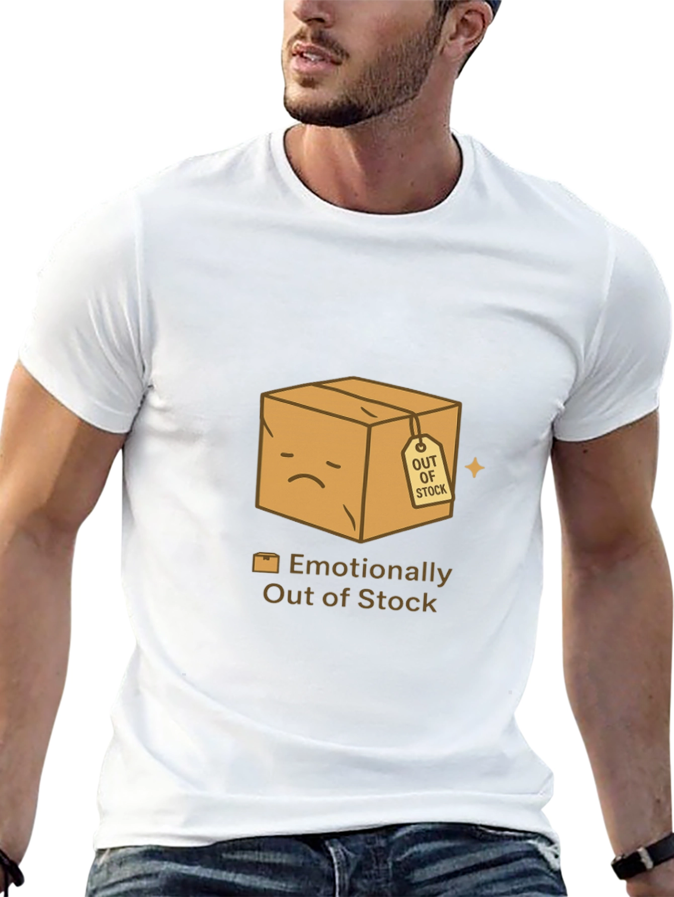 Emotionally Out of Stock Graphic Tee
