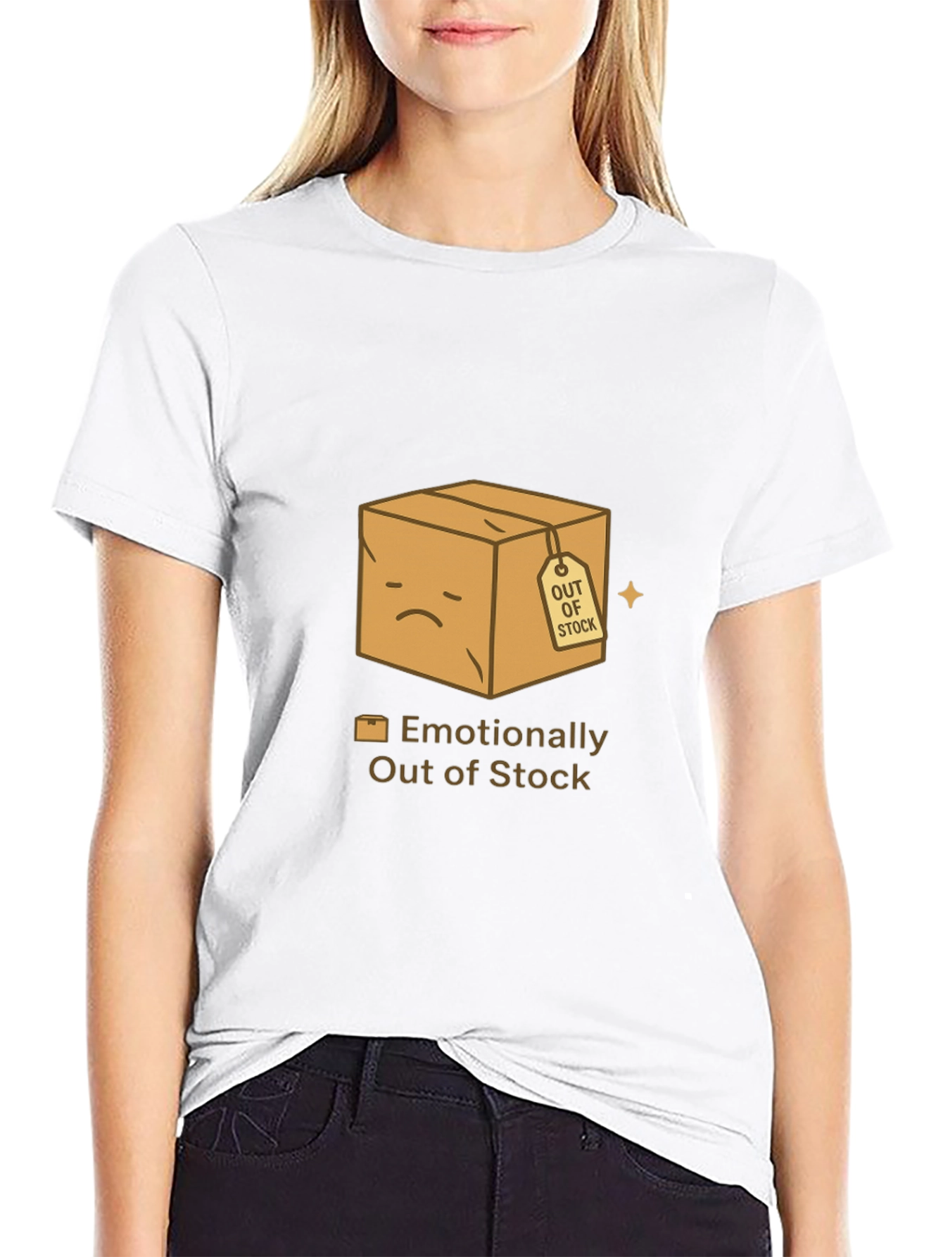 Emotionally Out of Stock Graphic Tee