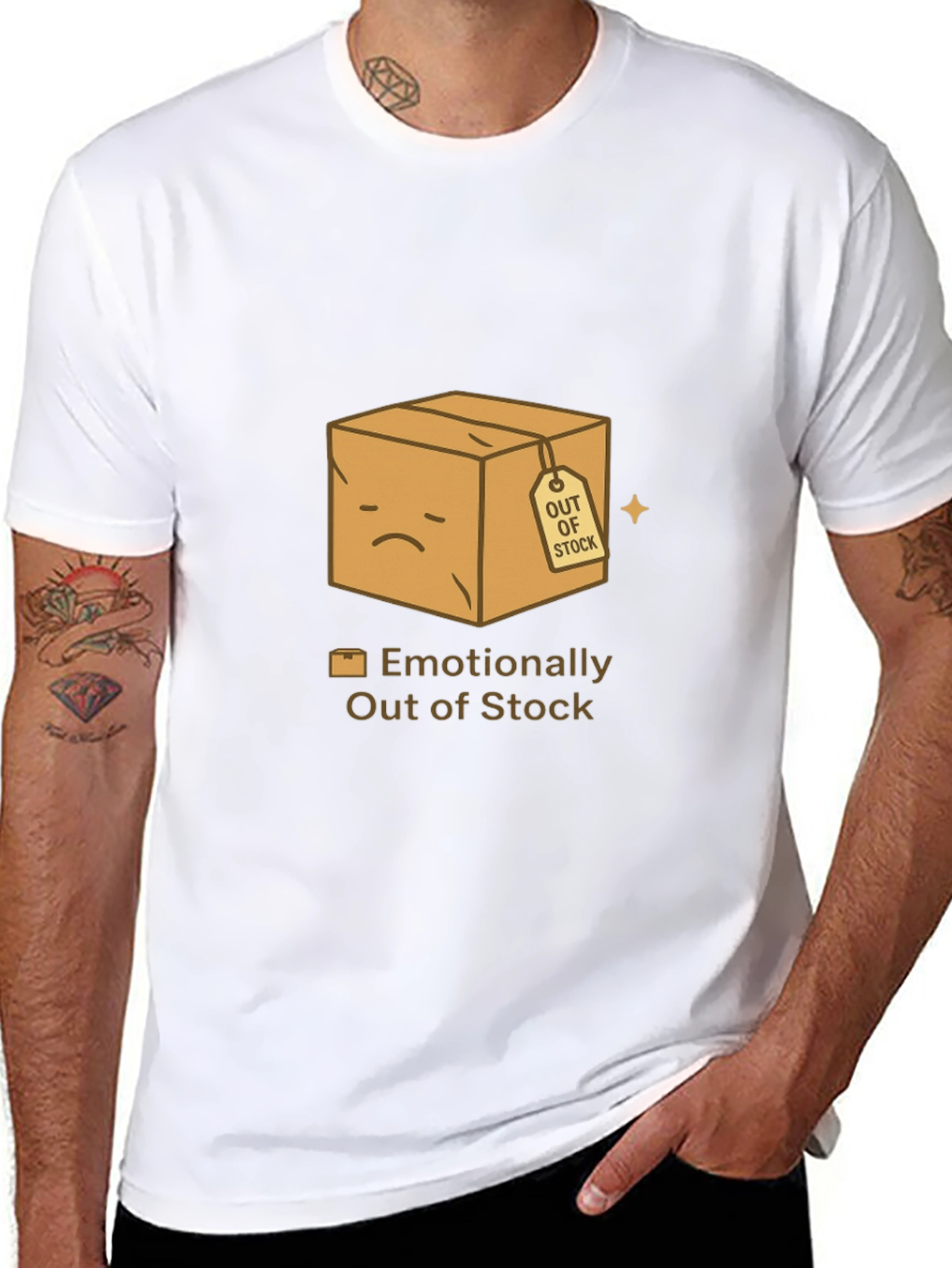 Emotionally Out of Stock Graphic Tee