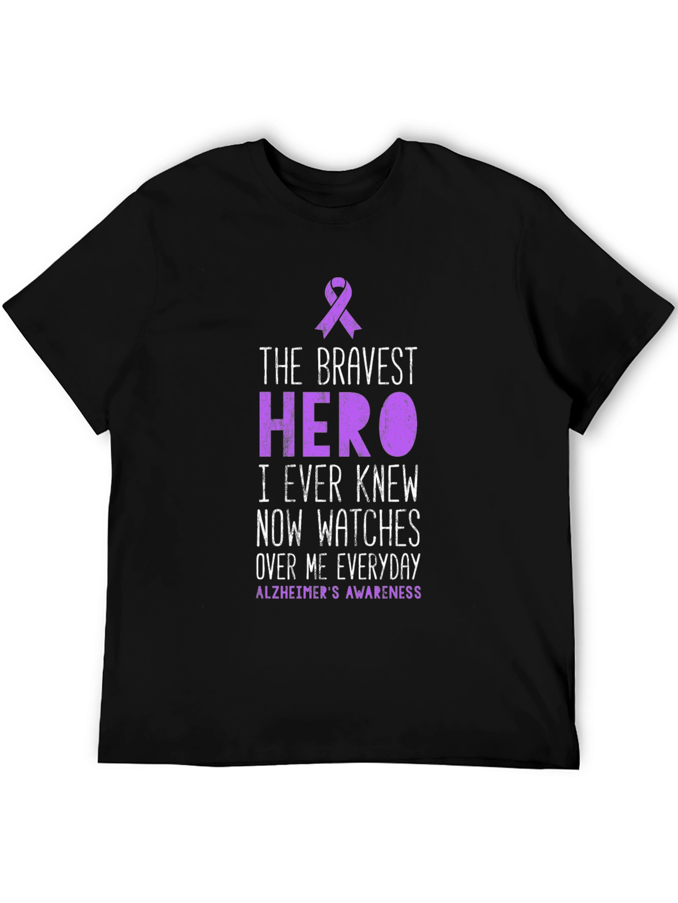 Alzheimers Awareness T-Shirt - Hero Tribute