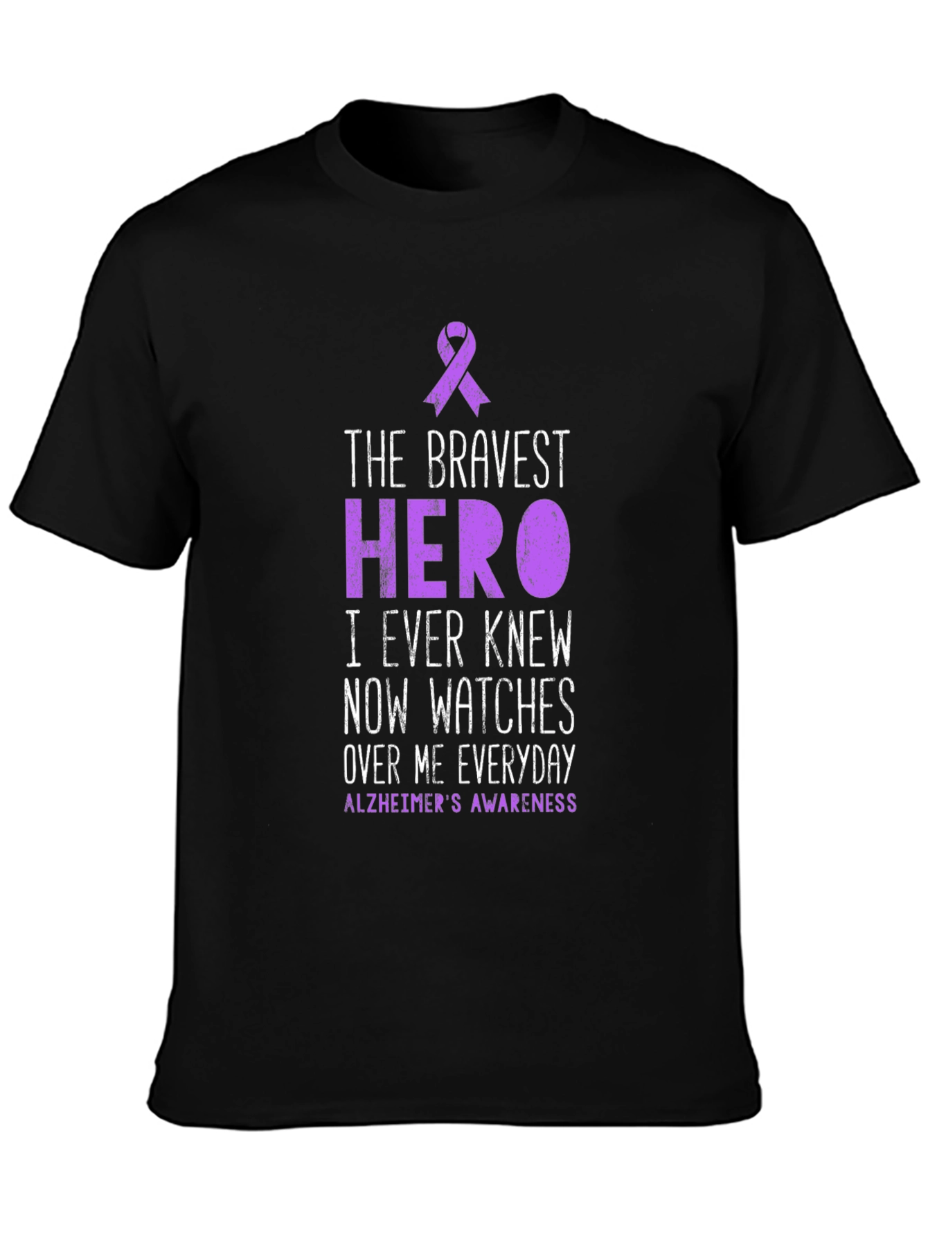 Alzheimers Awareness T-Shirt - Hero Tribute