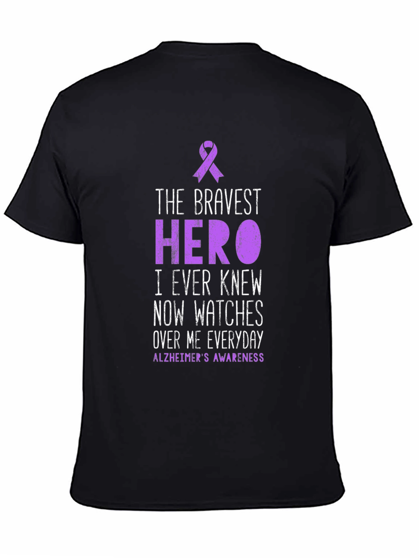 Alzheimers Awareness T-Shirt - Hero Tribute