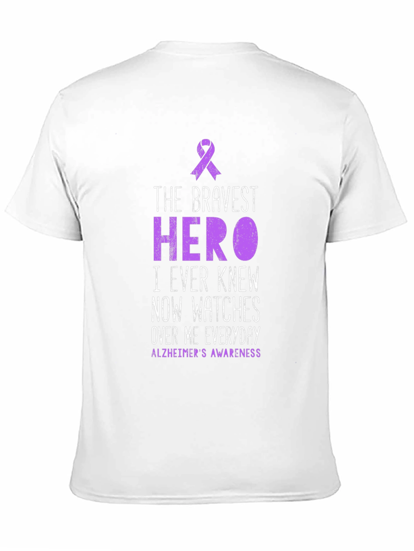 Alzheimers Awareness T-Shirt - Hero Tribute