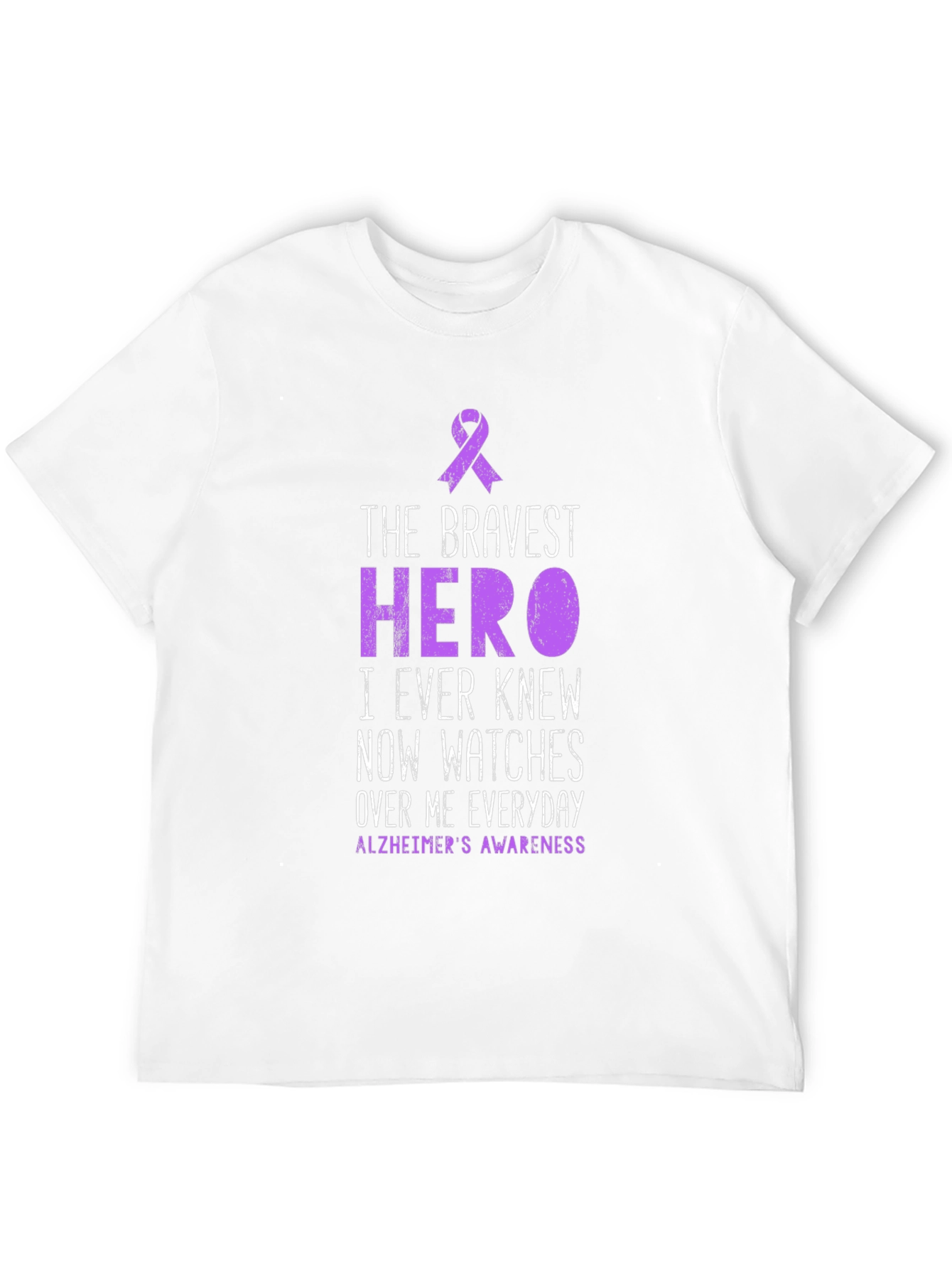 Alzheimers Awareness T-Shirt - Hero Tribute